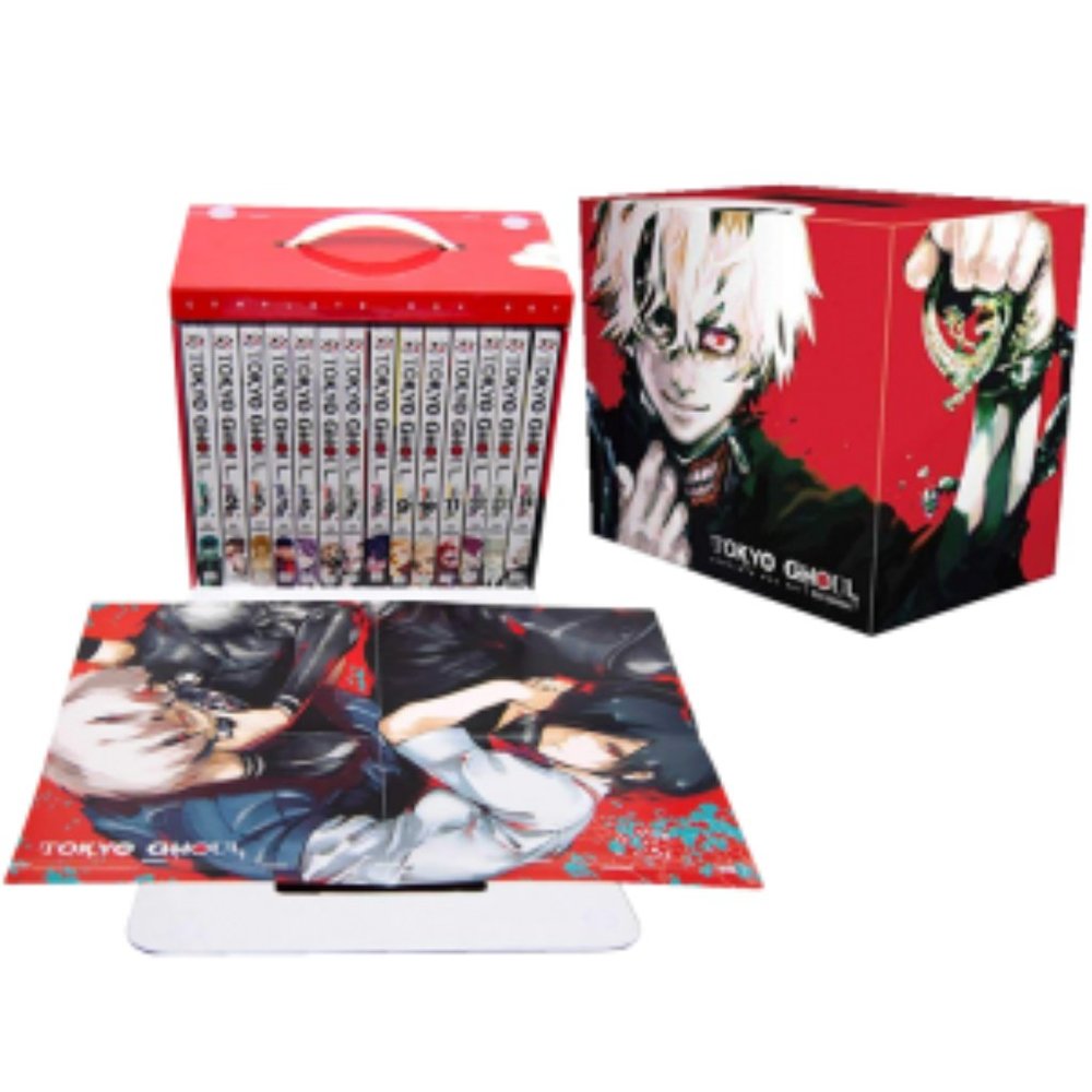 Tokyo Ghoul Complete Box Set: Includes vols. 1-14 with double-sided poster